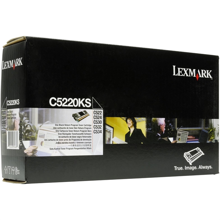 Lexmark C5220KS Siyah Renkli Lazer Toner
